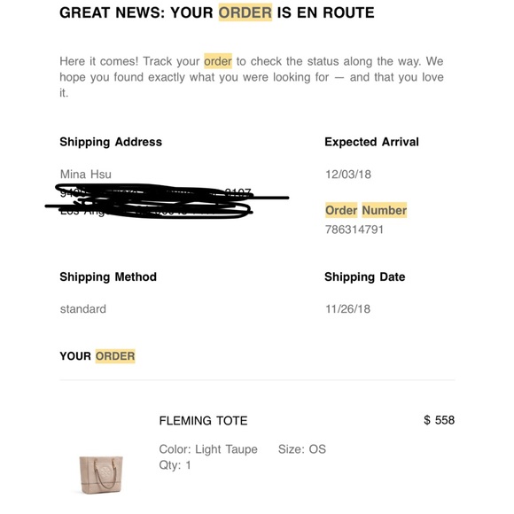 Tory Burch Pink Leather Fleming Tote - Picture 7 of 7